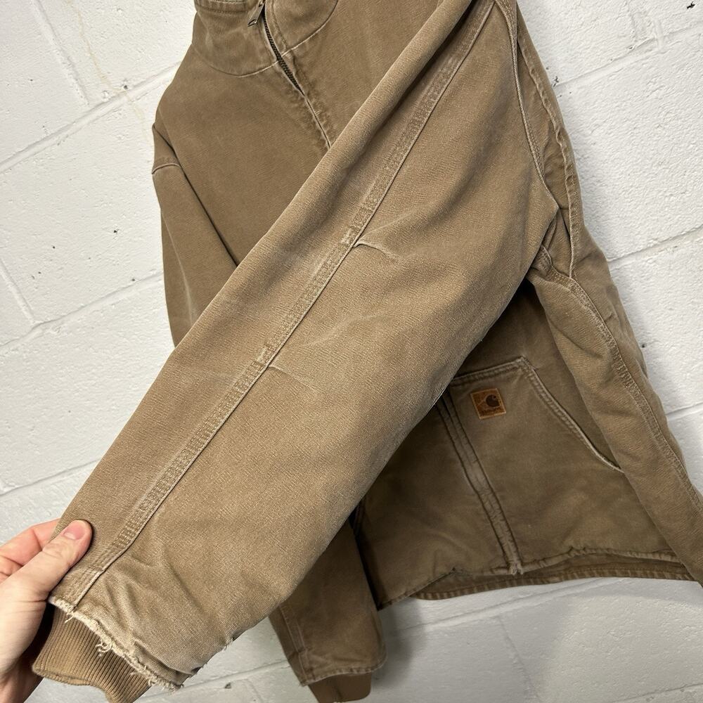 Vintage Carhartt Sherpa-Lined Muskegon “Frontier Brown” - Picture 6 of 14